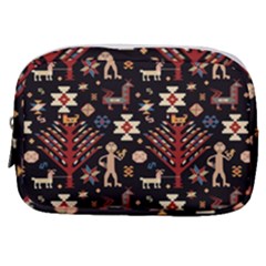 Carpet-symbols Make Up Pouch (small) by Gohar