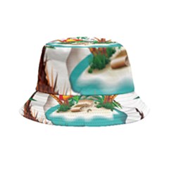 Coconut And Holiday Beach Food Inside Out Bucket Hat by Jancukart