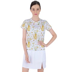 Easter Garden   Women s Sports Top by ConteMonfrey