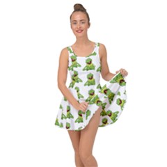 Kermit The Frog Inside Out Casual Dress by Valentinaart