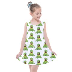 Kermit The Frog Kids  Summer Dress by Valentinaart