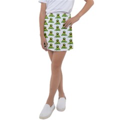 Kermit The Frog Kids  Tennis Skirt by Valentinaart