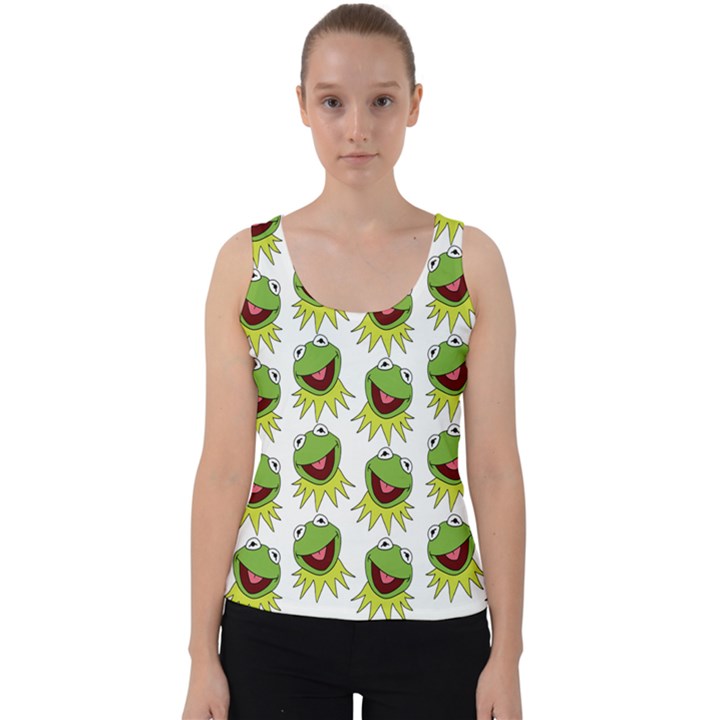 Kermit The Frog Velvet Tank Top