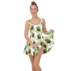 Kermit The Frog Inside Out Casual Dress by Valentinaart