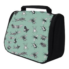 Insects Pattern Full Print Travel Pouch (small) by Valentinaart