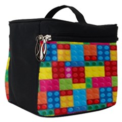 Lego Background Make Up Travel Bag (small) by artworkshop