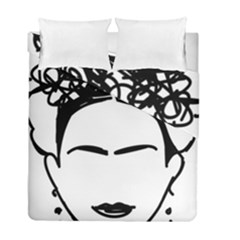 Frida Kahlo  Duvet Cover Double Side (full/ Double Size) by Sobalvarro