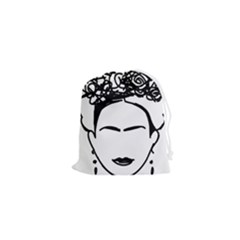 Frida Kahlo  Drawstring Pouch (xs) by Sobalvarro