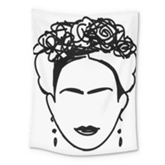 Frida Kahlo  Medium Tapestry by Sobalvarro