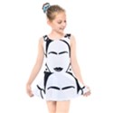 Frida Kahlo  Kids  Skater Dress Swimsuit View1