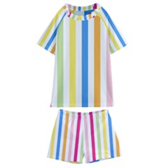 Stripes-g9dd87c8aa 1280 Kids  Swim Tee And Shorts Set by Smaples