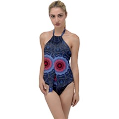 Art Robots Artificial Intelligence Technology Go With The Flow One Piece Swimsuit by Ravend