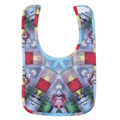 Geometric Symmetrical Symmetry Data Futuristic Baby Bib by Ravend