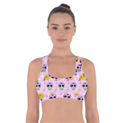 Skullsun Cross Back Sports Bra by Sparkle