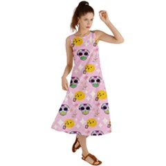 Skullsun Summer Maxi Dress by Sparkle