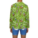 Seamless Pattern With Kids Kids  Long Sleeve Swimwear View2