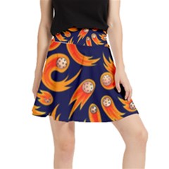 Space Patterns Pattern Waistband Skirt by Pakemis