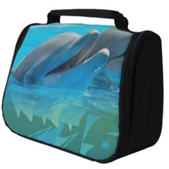 Beautiful Dolphins Full Print Travel Pouch (big) by Sparkle