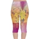 Colorful Nature Velvet Capri Leggings  View2