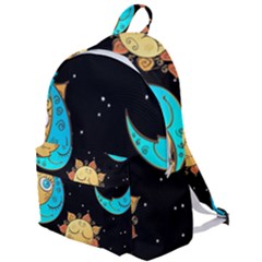 Seamless Pattern With Sun Moon Children The Plain Backpack by Pakemis