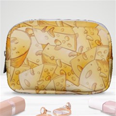 Cheese-slices-seamless-pattern-cartoon-style Make Up Pouch (small) by Pakemis