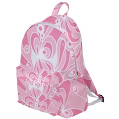 Pink Zendoodle The Plain Backpack by Mazipoodles