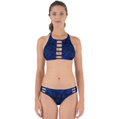 Blue 3 Zendoodle Perfectly Cut Out Bikini Set by Mazipoodles