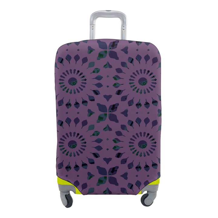 Kaleidoscope Scottish Violet Luggage Cover (Small)