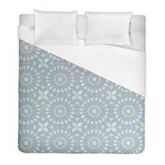 Kaleidoscope Duck Egg Duvet Cover (full/ Double Size) by Mazipoodles