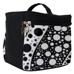 Black And White Design Make Up Travel Bag (small) by gasi