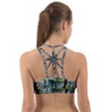 Forest Wood Nature Lake Swamp Water Trees Back Web Sports Bra View2