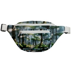 Forest Wood Nature Lake Swamp Water Trees Fanny Pack by Uceng