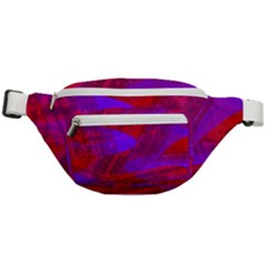 Background Pattern Purple Texture Design Wallpaper Fanny Pack by Uceng