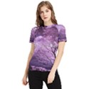 Violet Nature Women s Short Sleeve Rash Guard View1