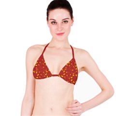 Background Pattern Texture Design Bikini Top by Ravend