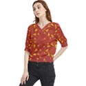 Background Pattern Texture Design Quarter Sleeve Blouse View1