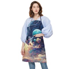 Quantum Physics Dreaming Lucid Pocket Apron by Ravend