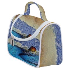 Abstract Painting Art Texture Satchel Handbag by Ravend