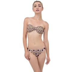 Pugs Classic Bandeau Bikini Set by Sparkle