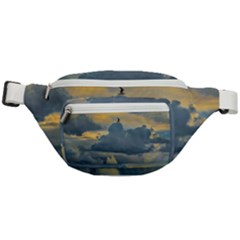 Bird Flying Over Stormy Sky Fanny Pack by dflcprintsclothing