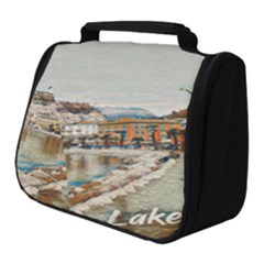 Birds And People On Lake Garda Full Print Travel Pouch (small) by ConteMonfrey