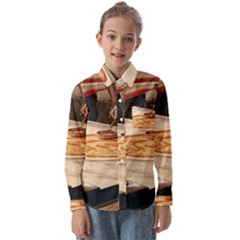 Let`s Make Pizza Kids  Long Sleeve Shirt by ConteMonfrey