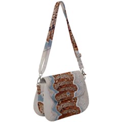 Bread Is Life - Italian Food Saddle Handbag by ConteMonfrey