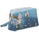 Capri, Italy Vintage Island  Wristlet Pouch Bag (Large) View1