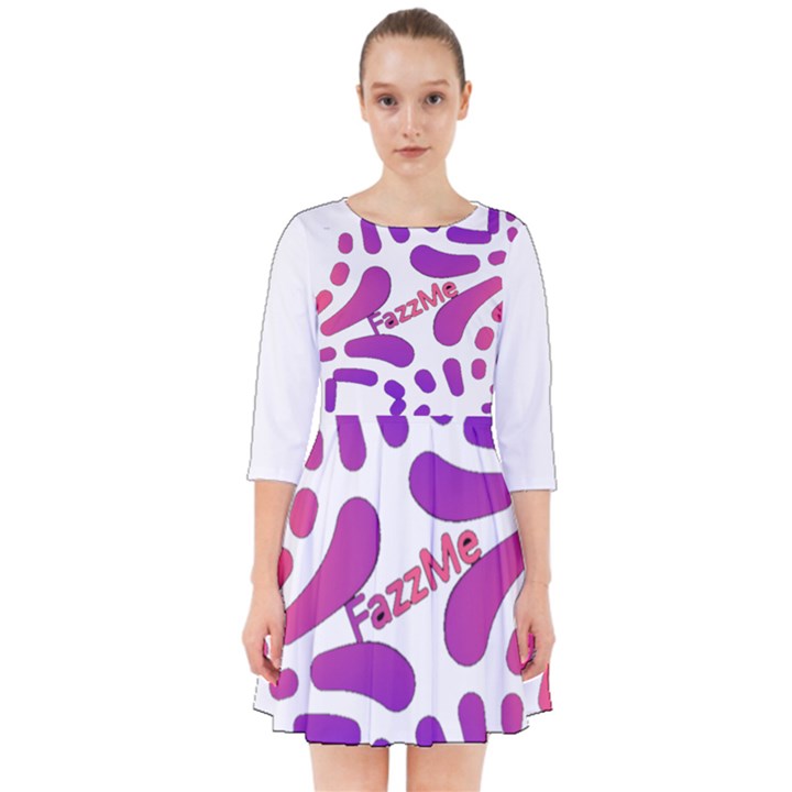  Im Fourth Dimension Fazzme Smock Dress