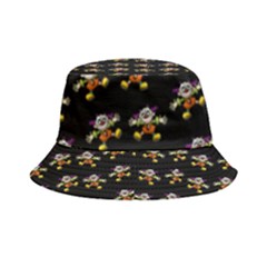 Dancing Clowns Black Inside Out Bucket Hat by TetiBright