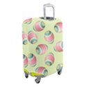 Colorful Easter Eggs Pattern Green Luggage Cover (Small) View2