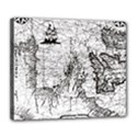 Antique Mercant Map  Deluxe Canvas 24  x 20  (Stretched) View1