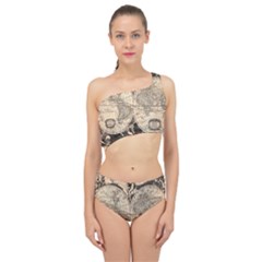 World Map - Nova Delineatio Totius Orbis Terrarum -  1659-1733 Spliced Up Two Piece Swimsuit by ConteMonfrey