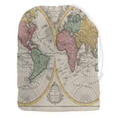 Mapa Mundi 1775 Drawstring Pouch (3xl) by ConteMonfrey